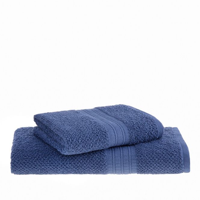 jogo toalhas banhão buddemeyer 2p frape azul 1950