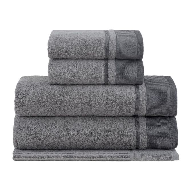 jogo toalhas banho buddemeyer 5p vivace cinza 003