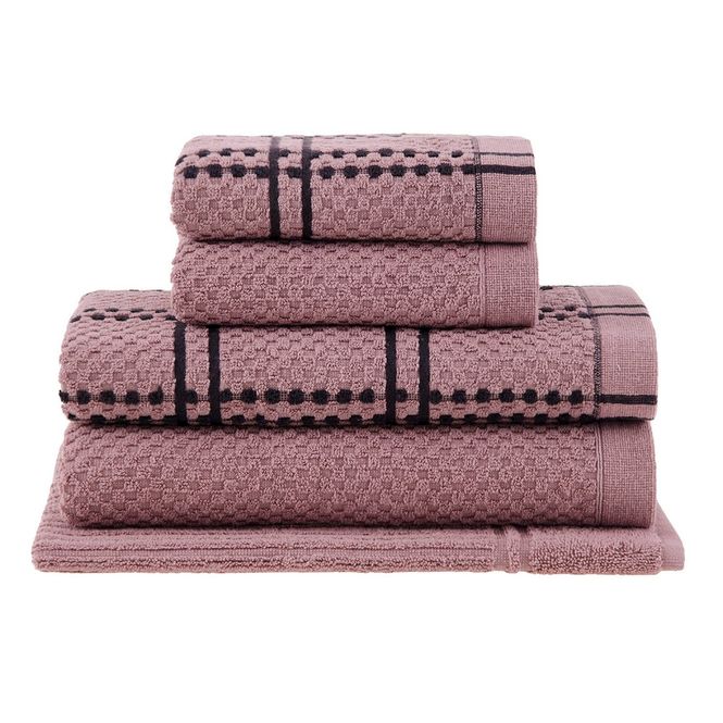 jogo toalhas banho buddemeyer 5p yumi rosa 013