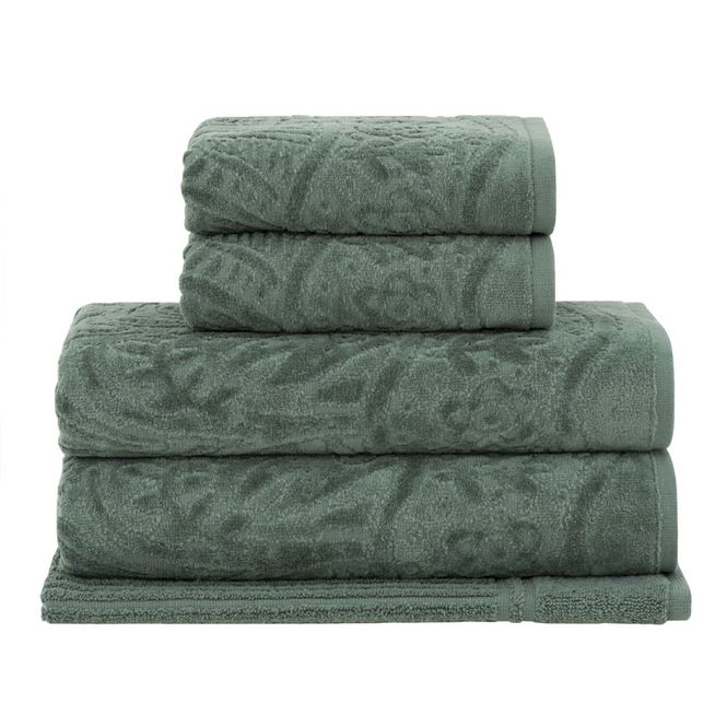 jogo toalhas banho buddemeyer 5p olinda verde