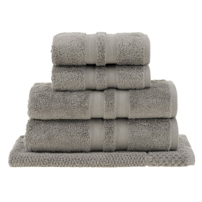 jogo toalhas banho buddemeyer 5p algodão egípcio kaki 1803